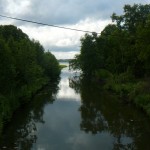 Gaujas-Baltezera kanāls, kas tika izbūvēts, lai varētu savienot Gauju ar Daugavu. Trešās pieturvietas rakstu vieta: Jo arī mums evaņģēlijs ir pasludināts tāpat kā viņiem. Bet dzirdētais vārds tiem nepalīdzēja, tāpēc ka klausītājos nebija savienojies ar ticību. Ebrejiem 4:2